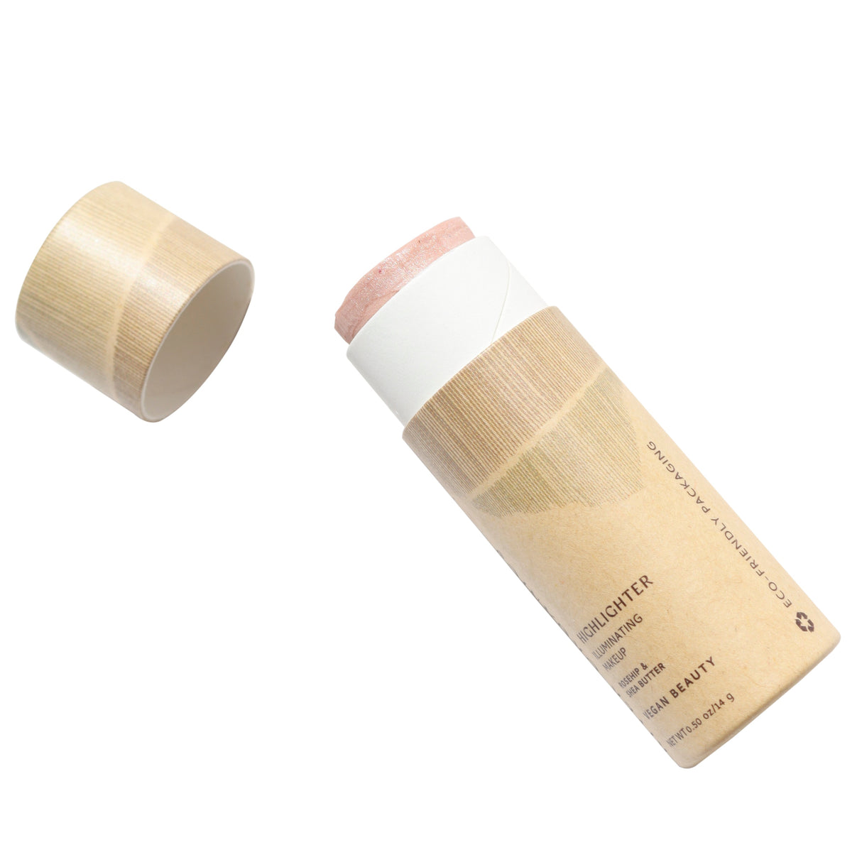Rose Quartz Cream Vegan Highlighter Stick From River Organics