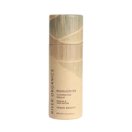 Rose Quartz Cream Vegan Highlighter Stick From River Organics