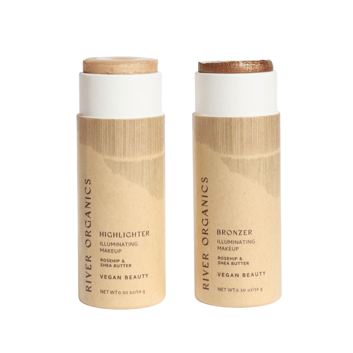 Highlighter and Bronzer Set From River Organics