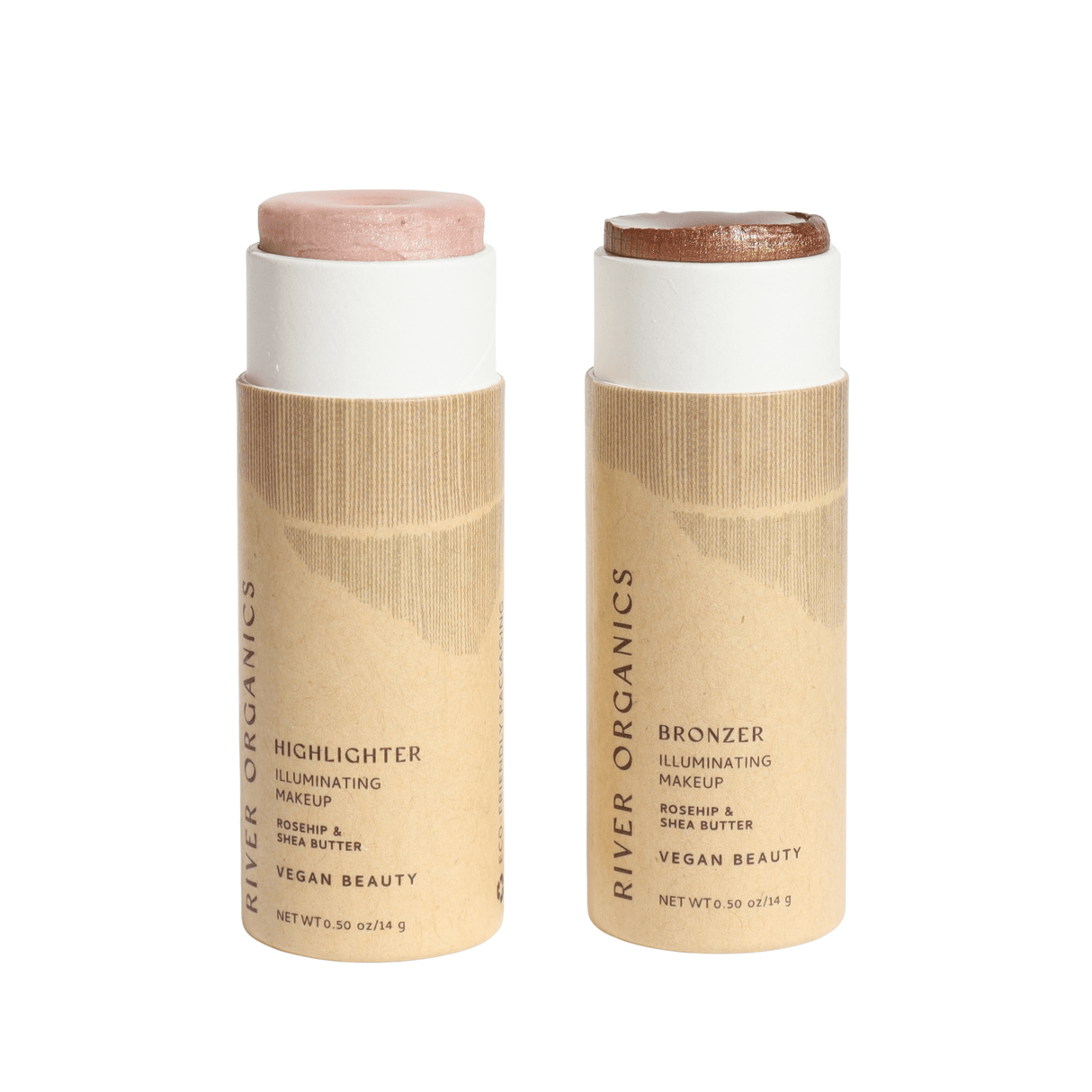 Highlighter and Bronzer Set From River Organics