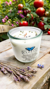 Rocks Candle - Garden Party (Wood Wick Gemstone Soy Candle) from Evolve Botanica