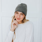 Rolled Edge, Cashmere Beanie from Pretty Simple