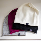 Rolled Edge, Cashmere Beanie from Pretty Simple