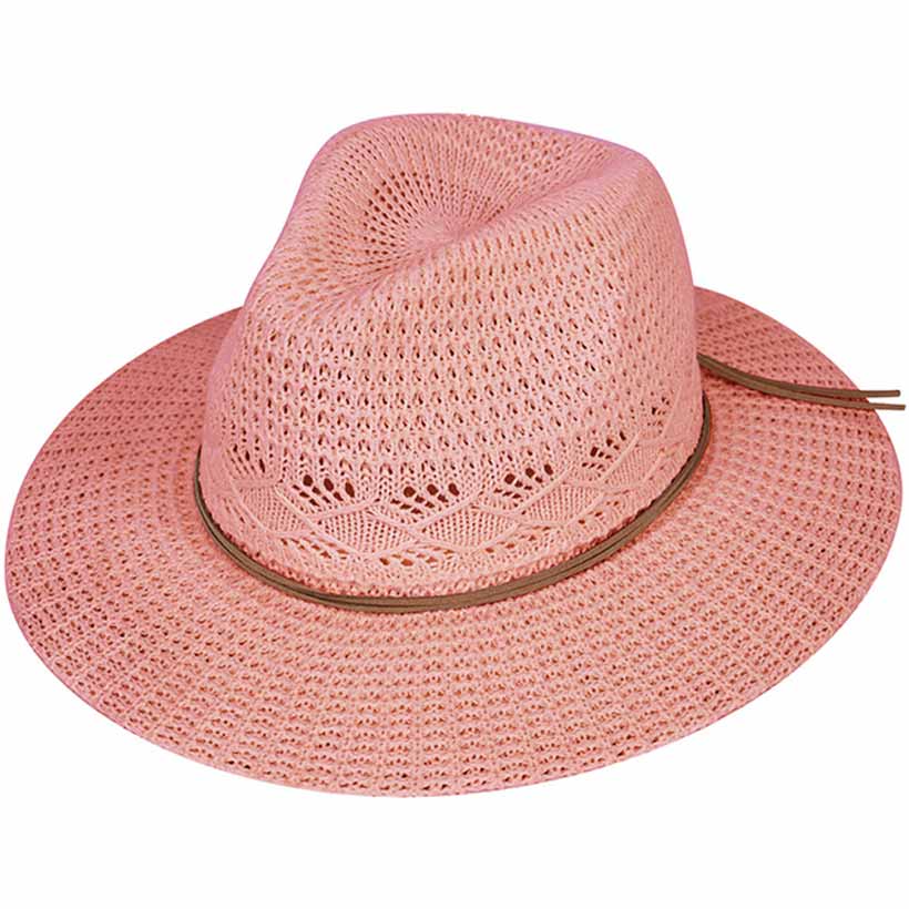 C.C Cotton Knitted Panama Hat from Madeline Love