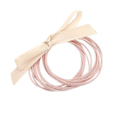 15PCS Guitar String Stackable Stretch Bracelets from Madeline Love