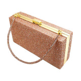 Bling Rectangle Evening Tote Clutch Crossbody Bag  from Madeline Love