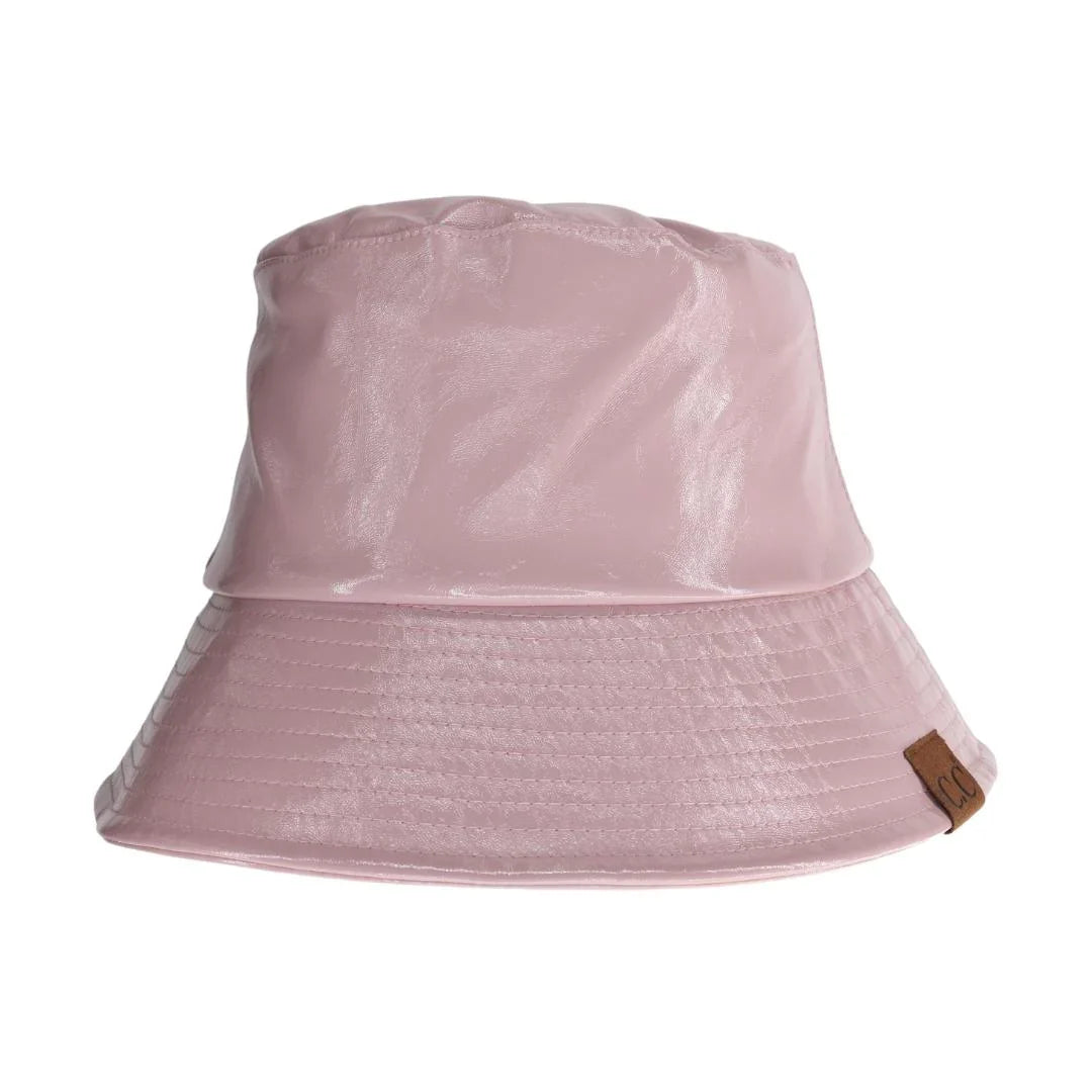 C.C Vegan Leather Bucket Hat from Madeline Love