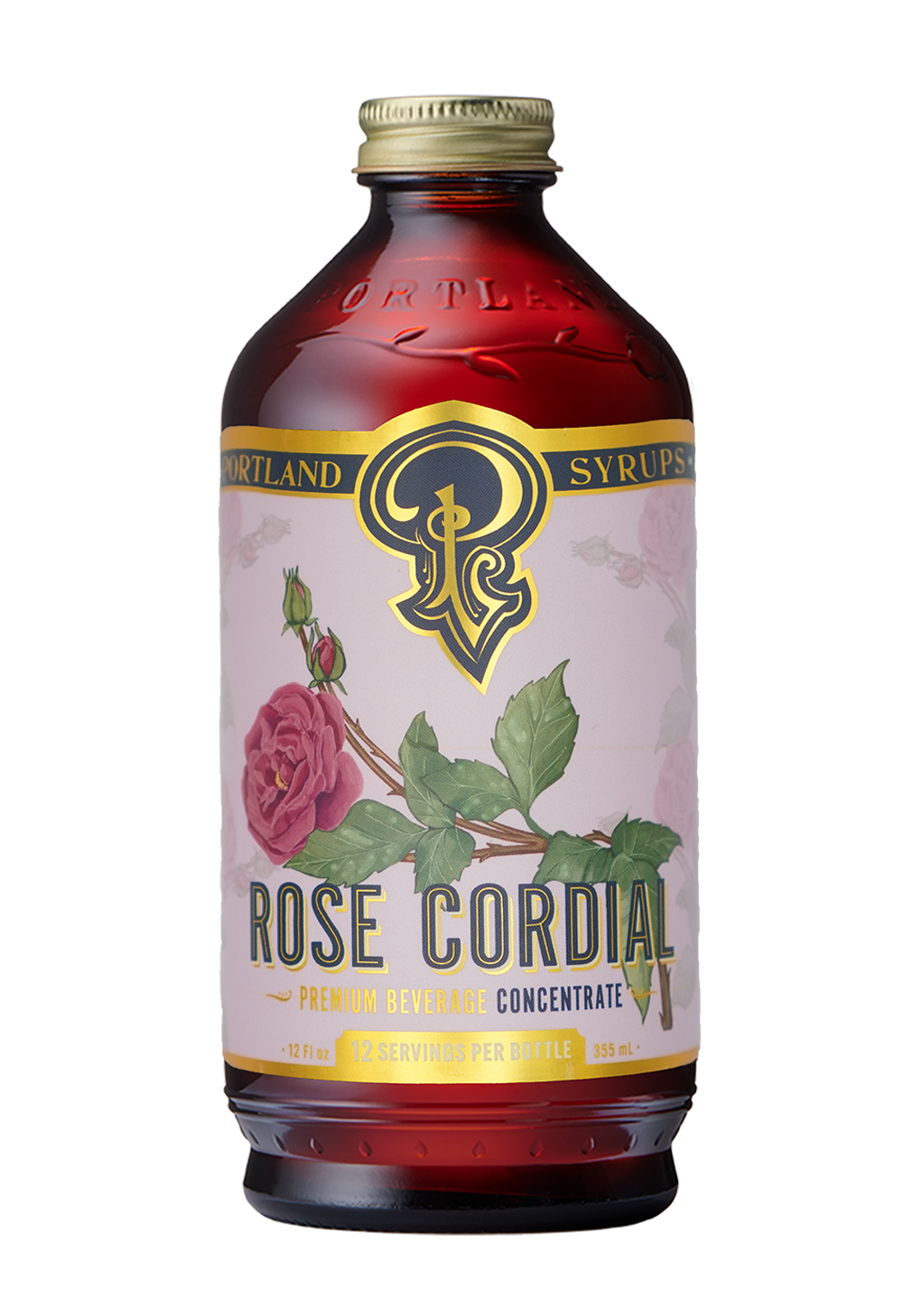 Rose Cordial Syrup from Portland Syrups