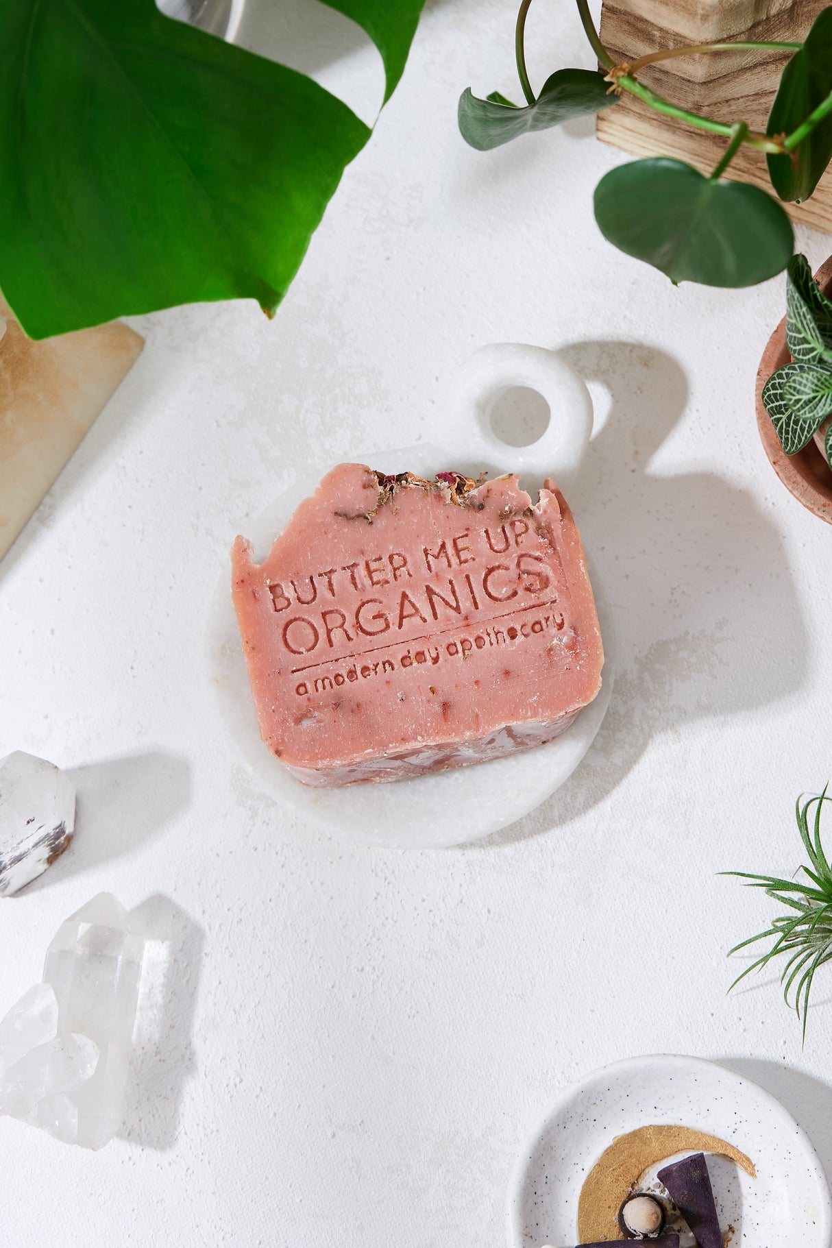 Rose Garden Organic Soap / Vegan Soap / Palm Free from Butter Me Up Organics