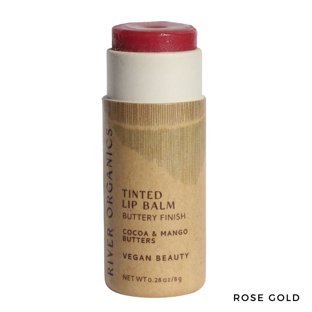 Tinted Vegan Lip Balms from River Organics