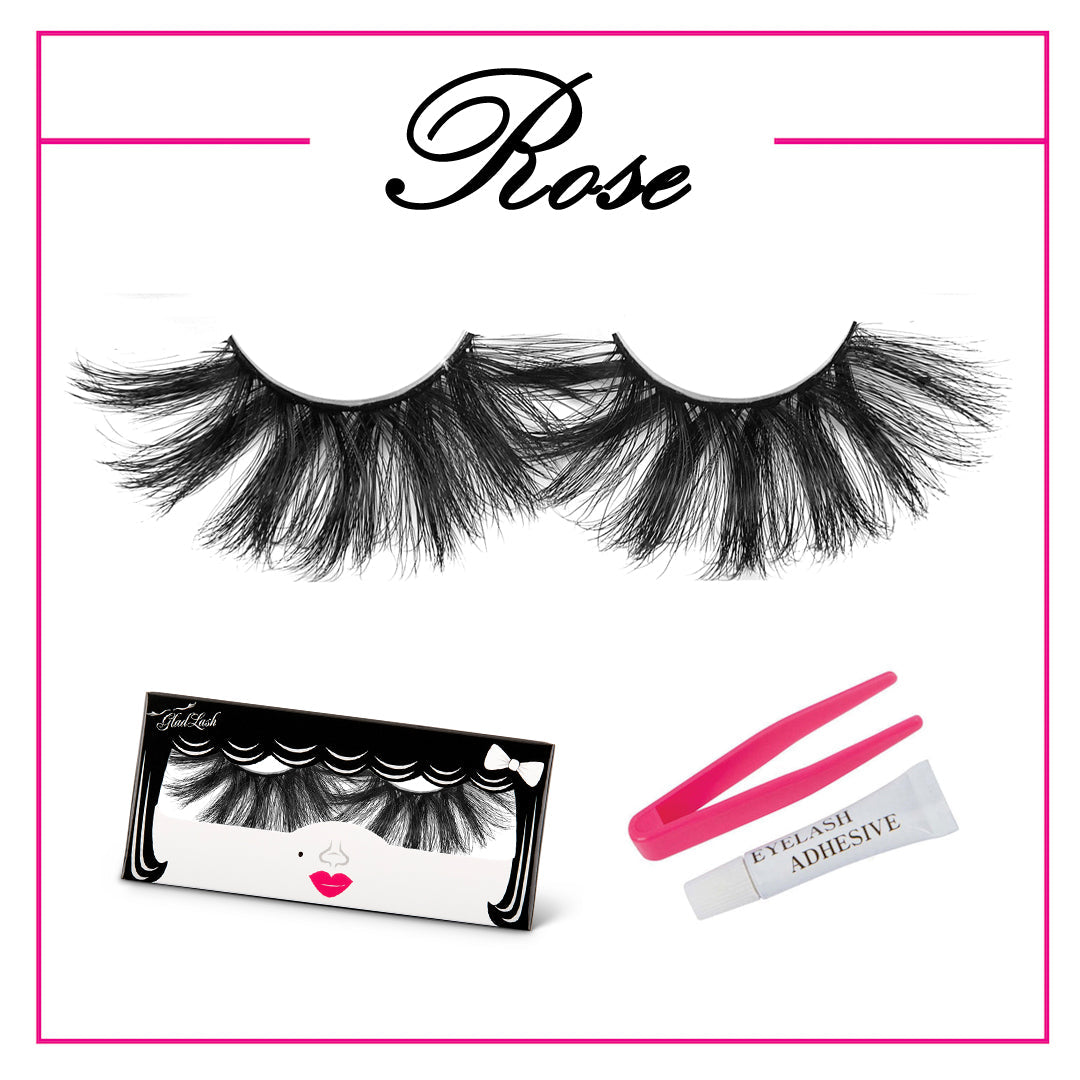 GLADGIRL 5D FALSE LASH KIT - Rose from GladGirl