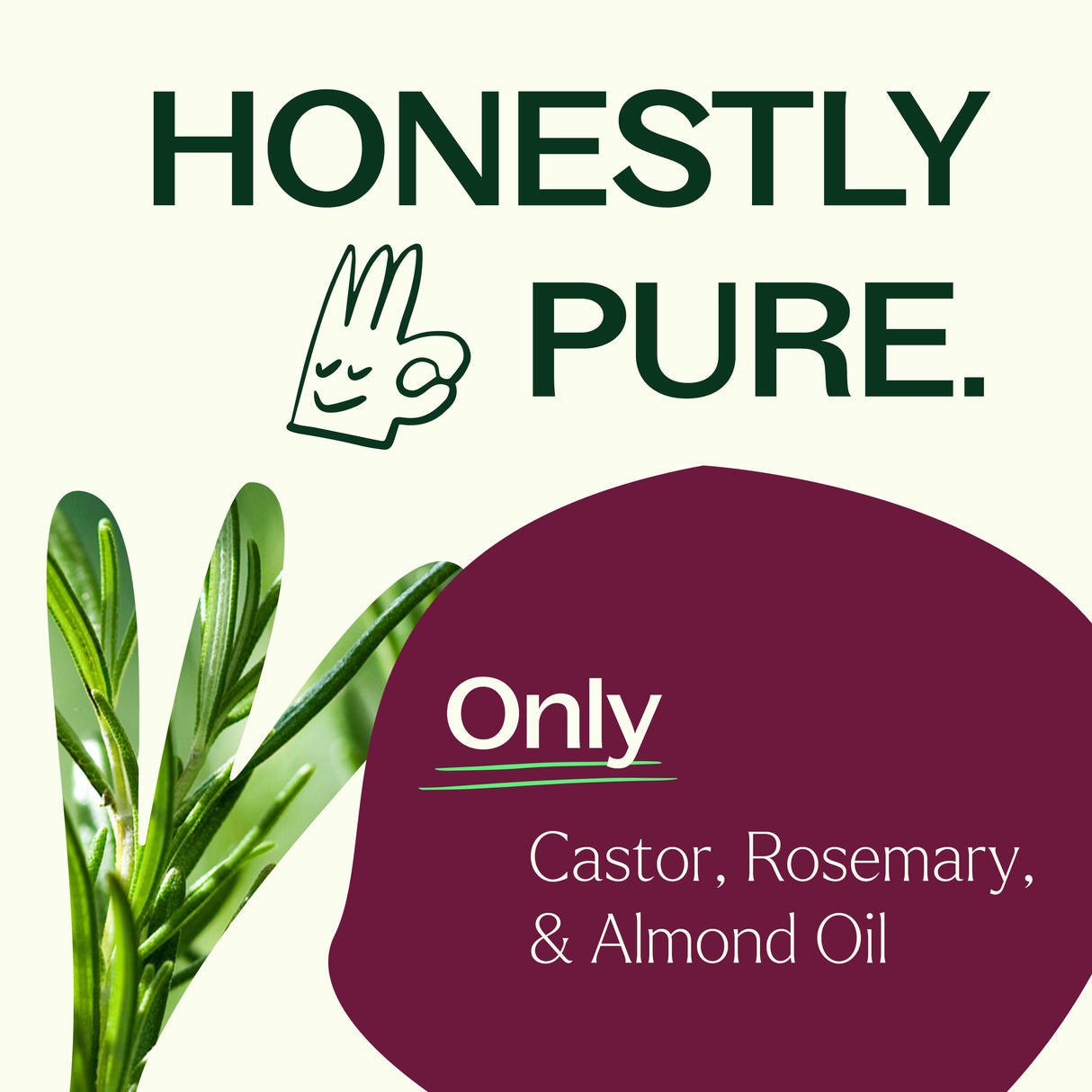 Rosemary & Castor Hair Oil From Plant Therapy