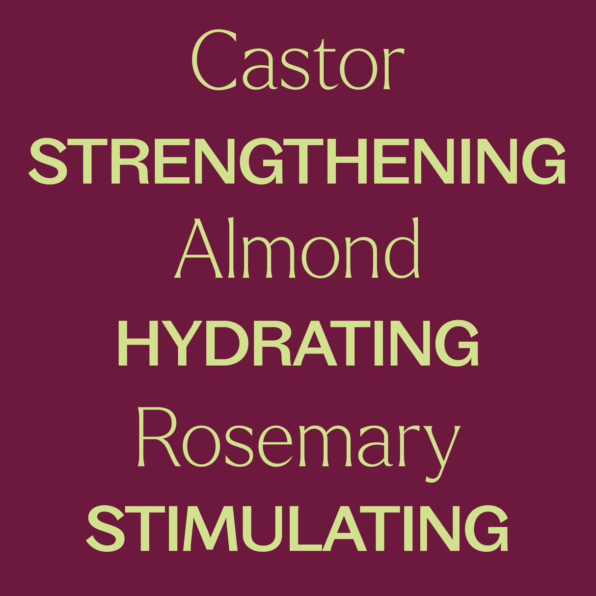 Rosemary & Castor Hair Oil From Plant Therapy