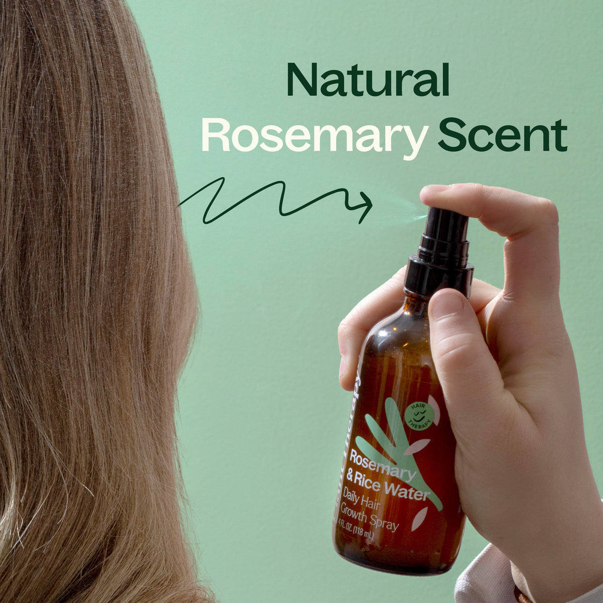 Rosemary & Rice Water Daily Hair Growth Spray from Plant Therapy