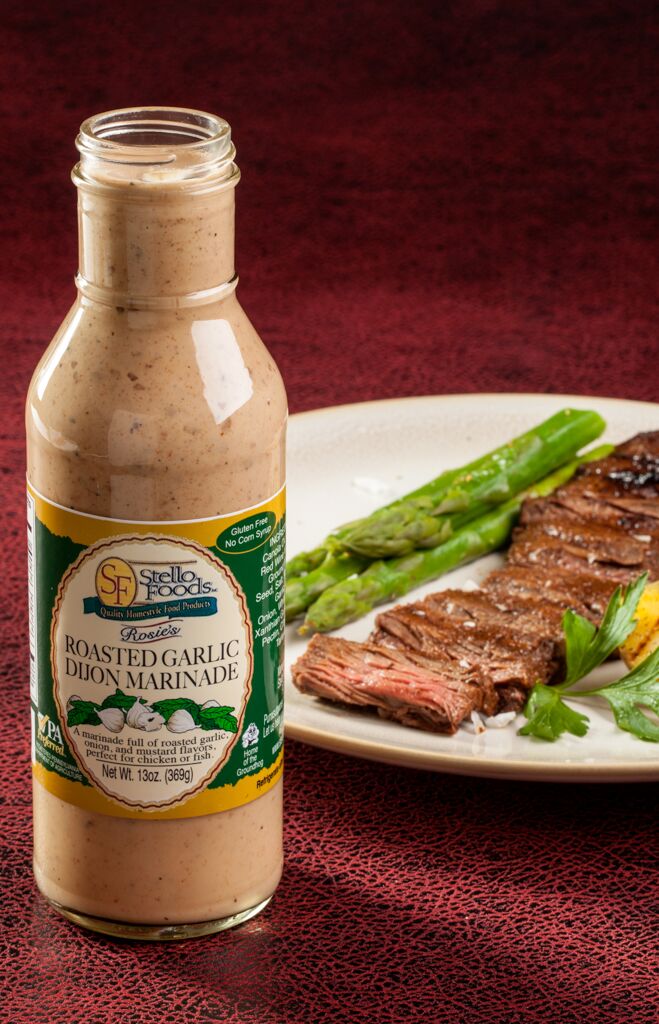 Stello Foods - Rosie's Roasted Garlic Dijon Marinade 13 oz from Stello Foods