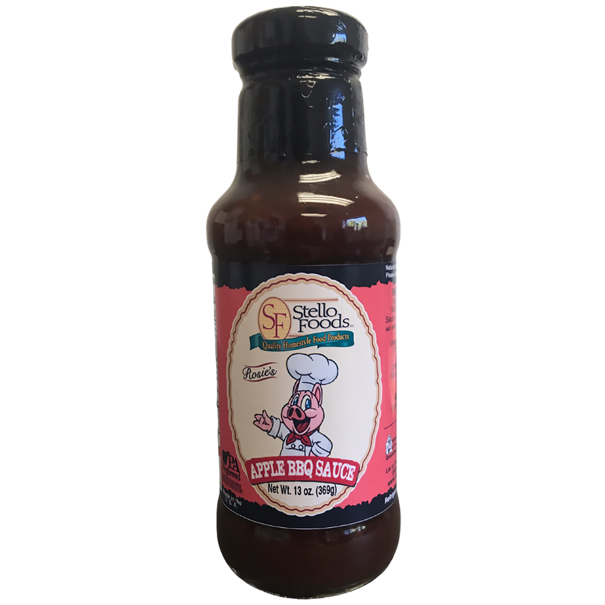 Stello Foods - Rosie's New Orleans Apple BBQ Sauce 13 oz from Stello Foods
