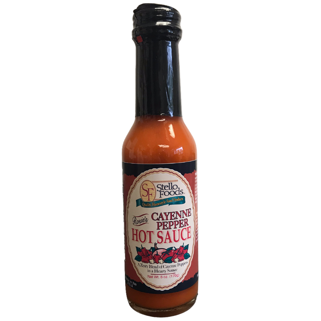 Stello Foods - Rosie's Cayenne Pepper Hot Sauce 6 oz from Stello Foods