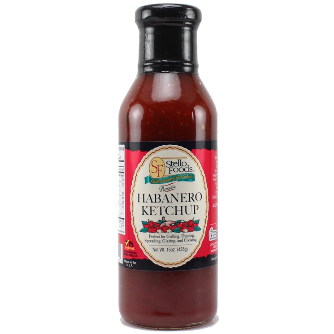 Stello Foods - Rosie's Habanero Ketchup 15 oz From Stello Foods