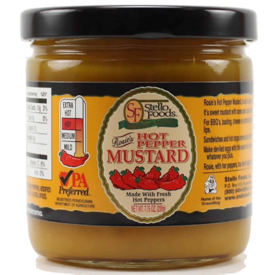 Stello Foods - Rosie's Hot Pepper Mustard 7.75 oz from Stello Foods