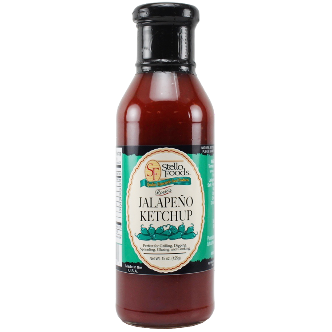 Stello Foods - Rosie's Jalapeños Ketchup 15 oz from Stello Foods