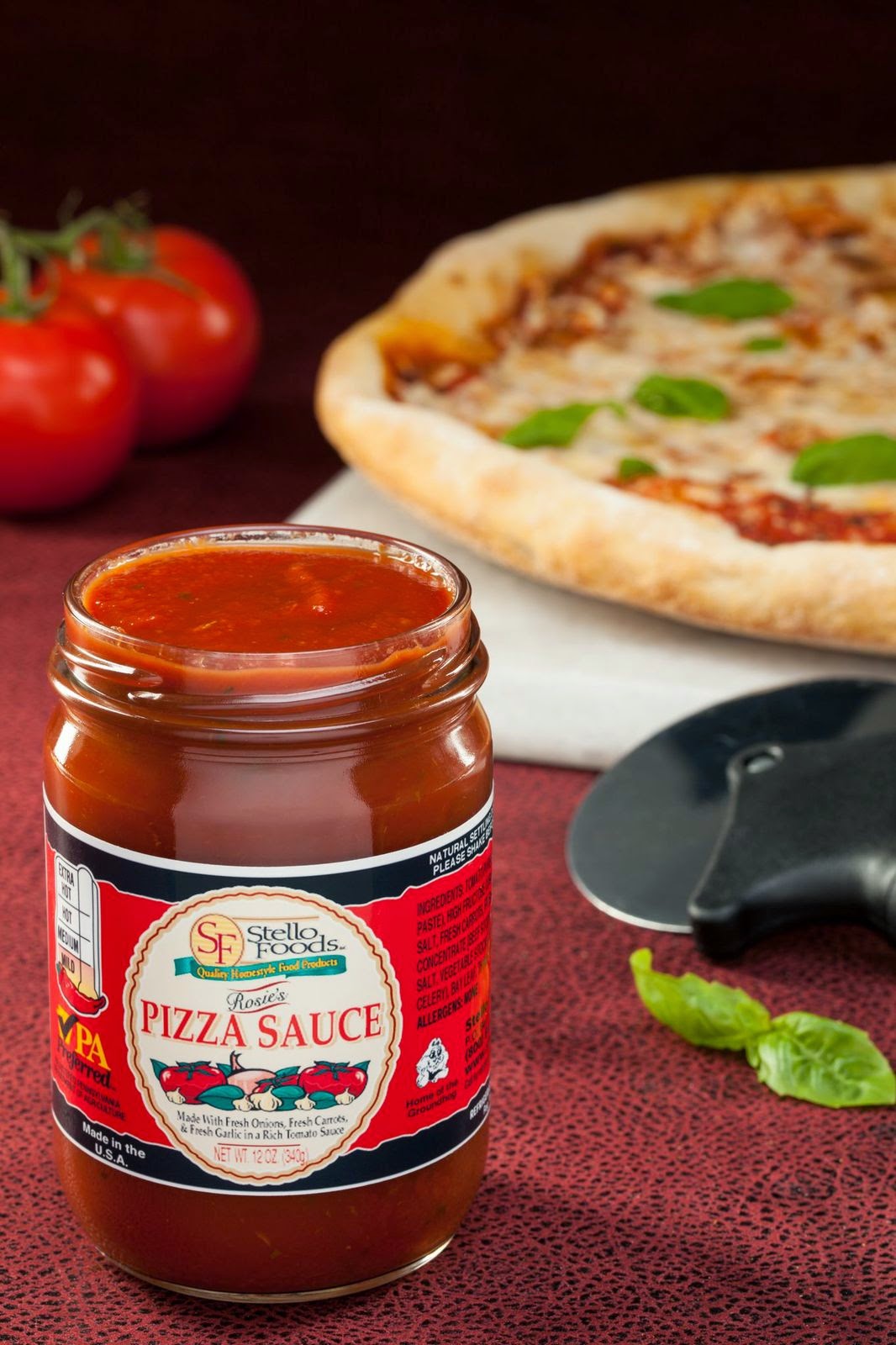 Stello Foods - Rosie's Pizza Sauce 12 oz from Stello Foods