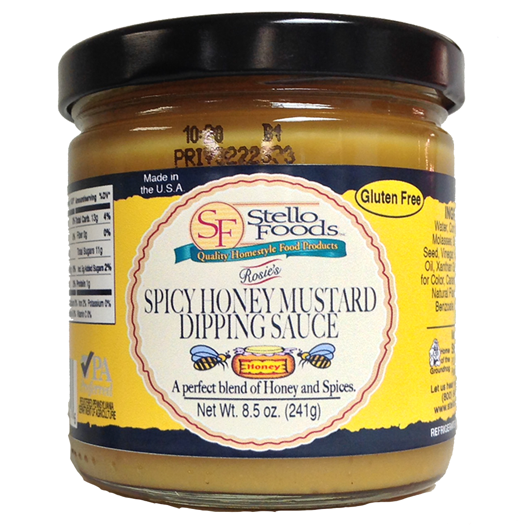 Stello Foods - Rosie's Spicy Honey Mustard Dipping Sauce 7.75 oz from Stello Foods