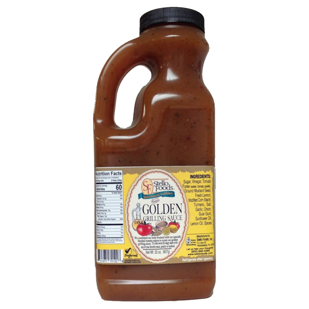 Stello Foods - Rosie's Golden Grilling Sauce - 32 oz From Stello Foods