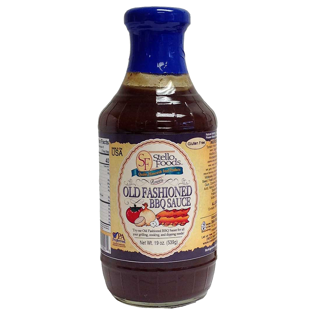 Stello Foods - Rosie's Old Fashioned BBQ Sauce 19 oz from Stello Foods