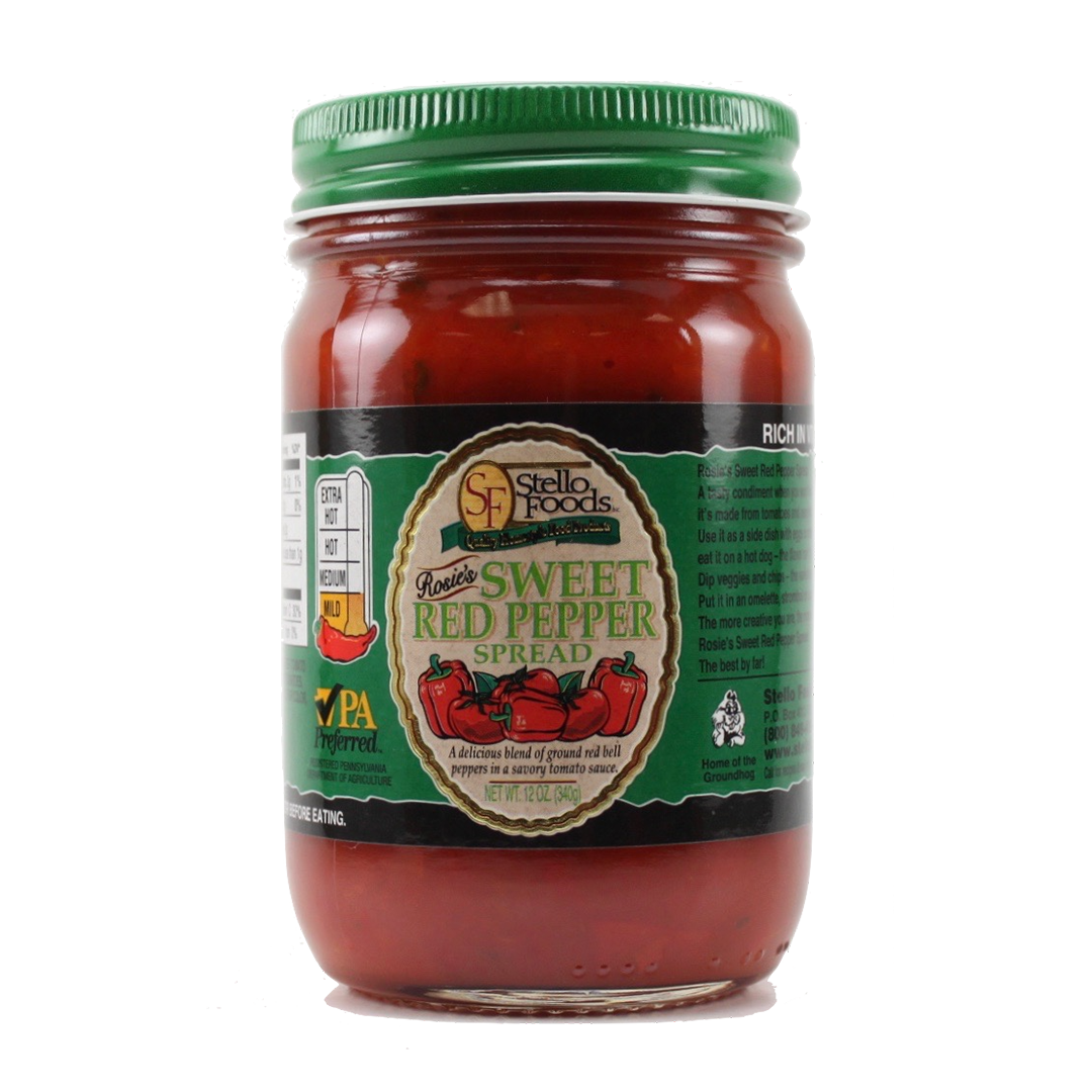 Stello Foods - Rosie's Sweet Pepper Spread 12 oz from Stello Foods