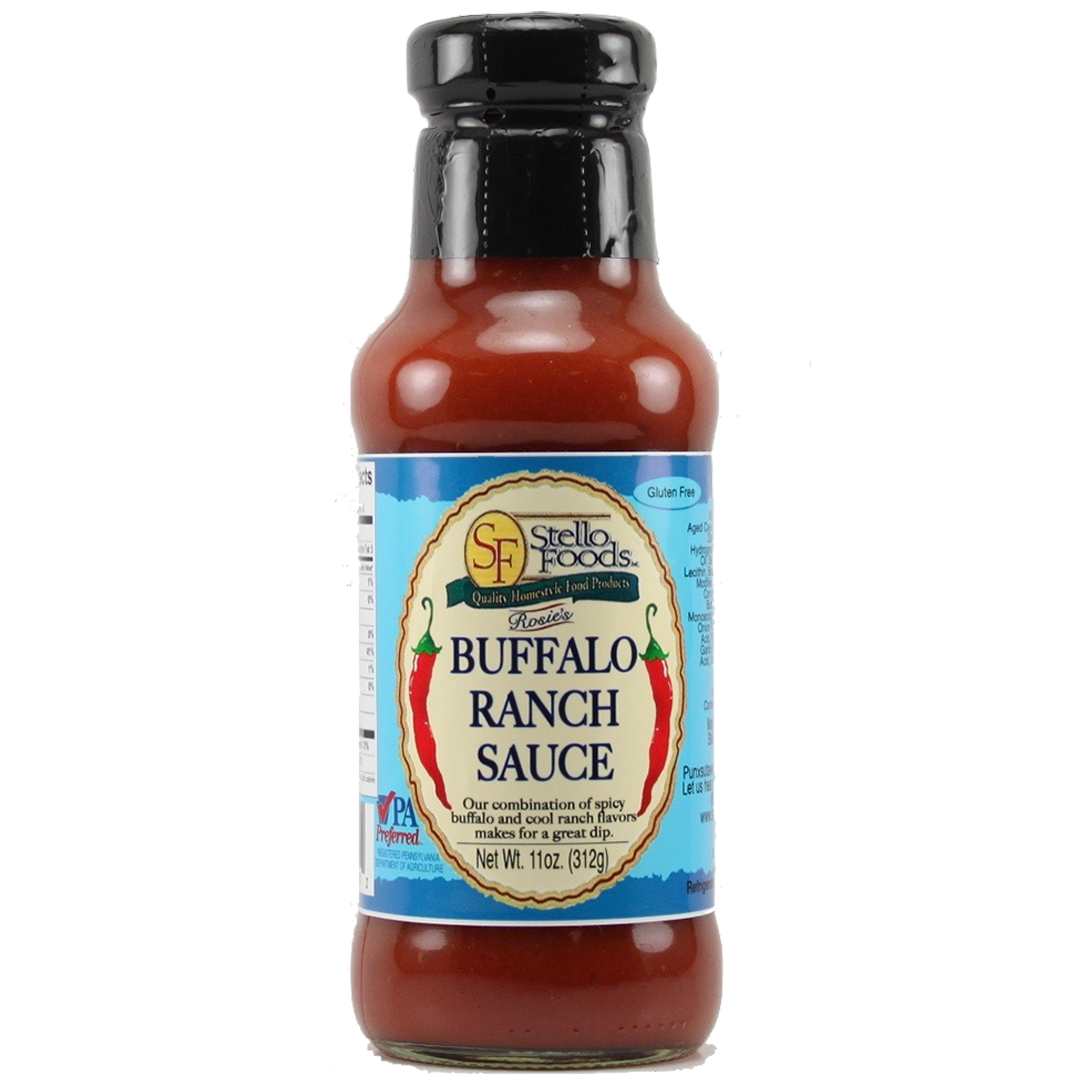 Stello Foods - Rosie's Buffalo Ranch Wing Sauce 11.5 oz From Stello Foods