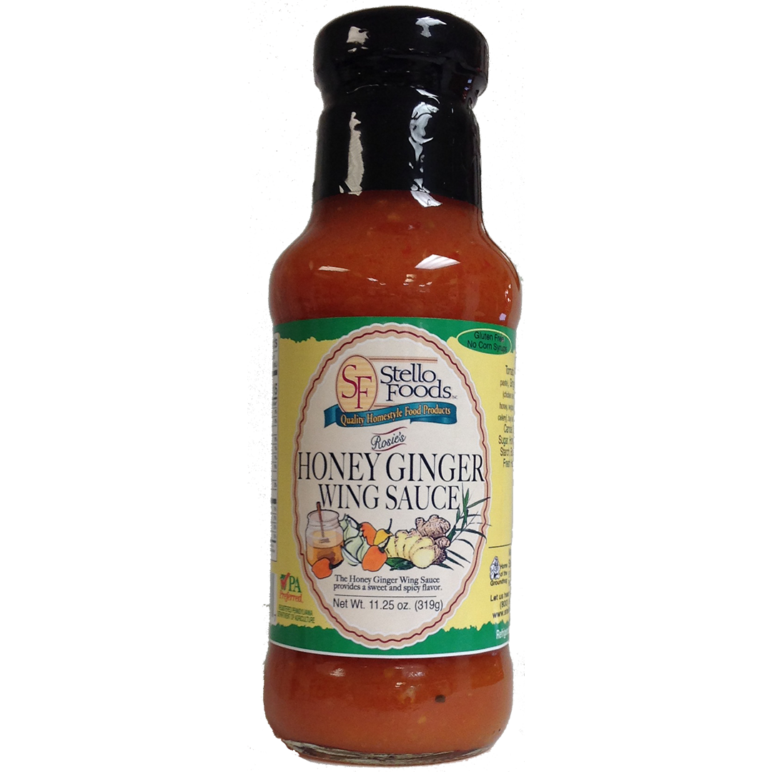 Stello Foods - Rosie's Honey Ginger Wing Sauce 11.25 oz from Stello Foods