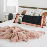 PATTERNED FAUX FUR XL THROW BLANKETS From Saranoni