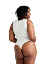 Round Neck Thong Bodysuit from HeyShape