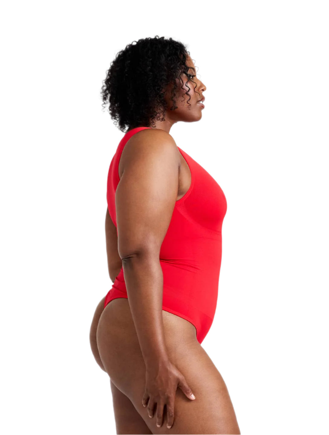 Round Neck Thong Bodysuit from HeyShape