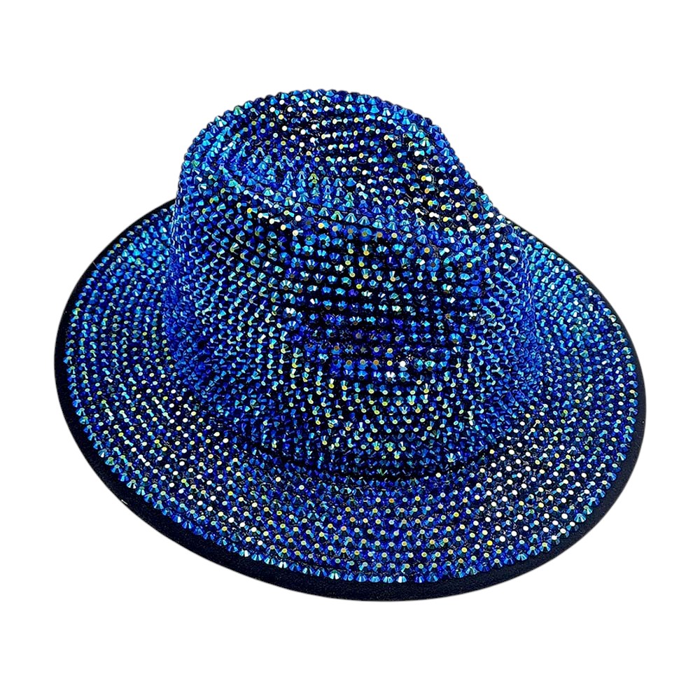 Bling Studded Panama Hat from Madeline Love