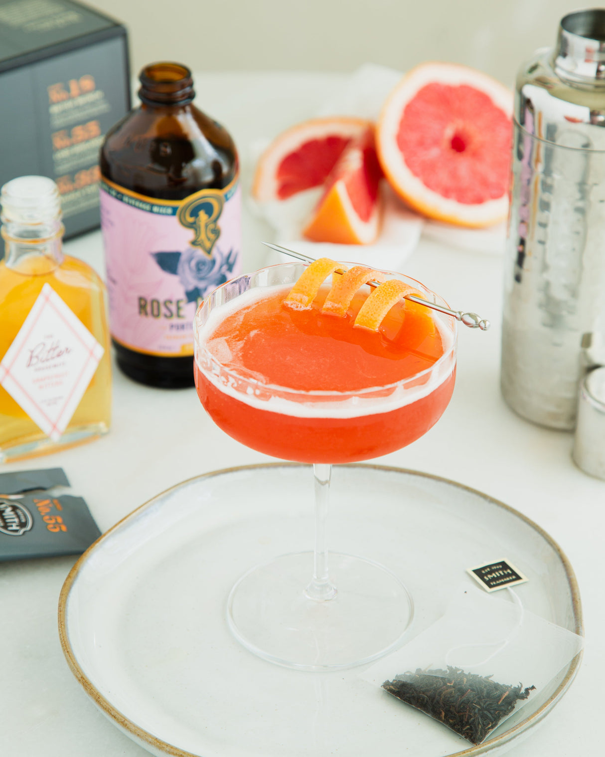 Rose Cordial Syrup from Portland Syrups