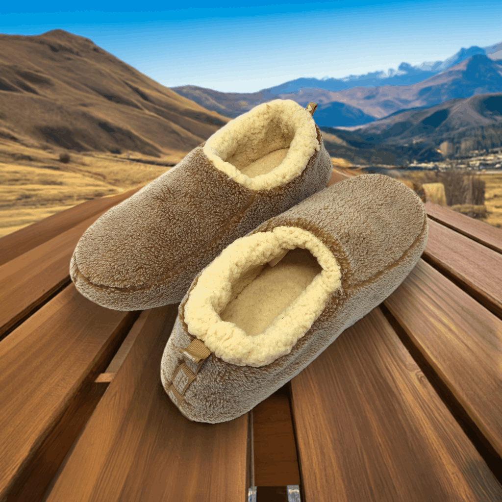 Solid Sherpa Slippers from Oooh Yeah! Socks