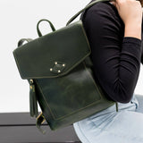 Leather Rucksack from Lifetime Leather Co.