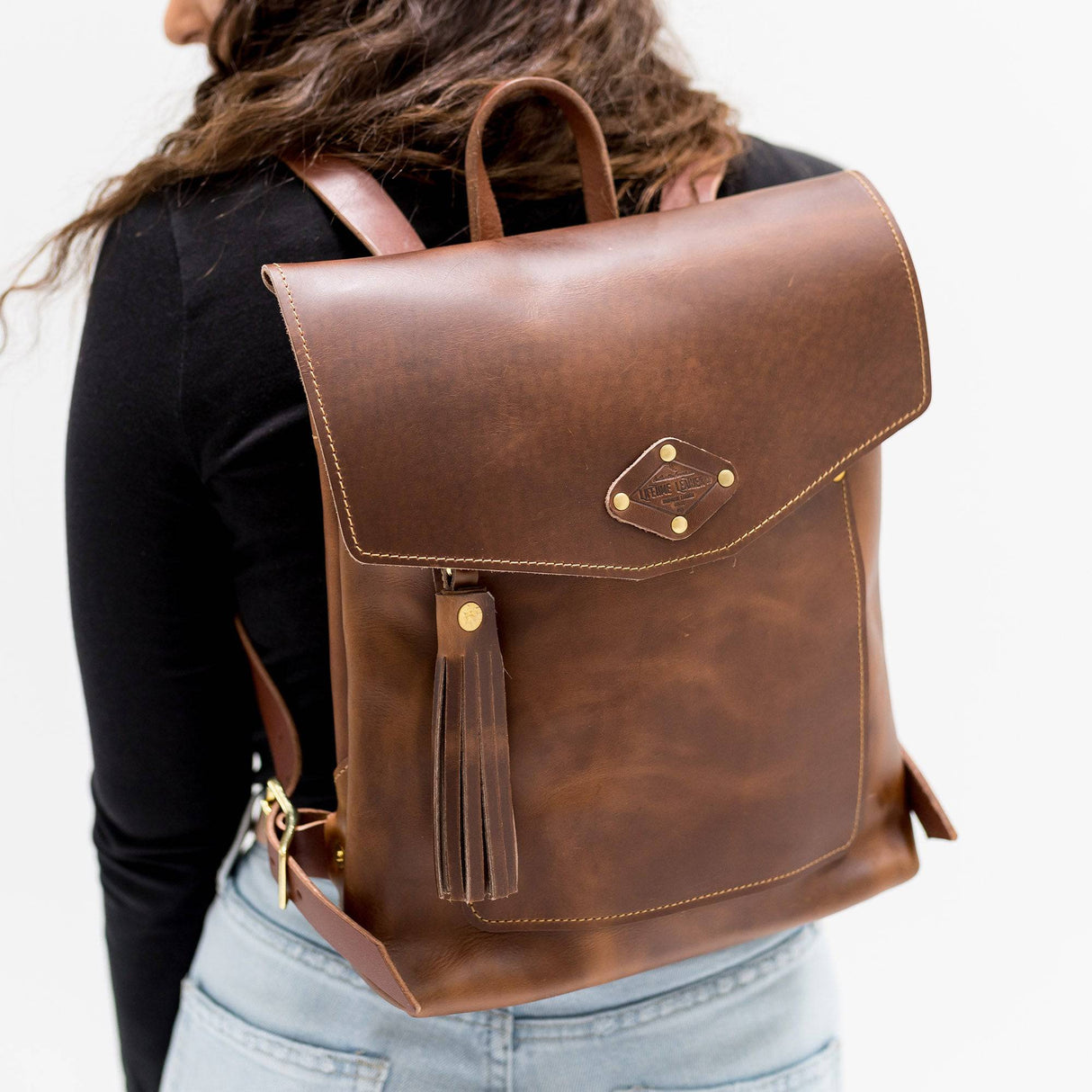 Leather Rucksack from Lifetime Leather Co.