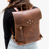 Leather Rucksack from Lifetime Leather Co.