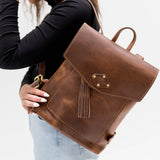 Leather Rucksack from Lifetime Leather Co.