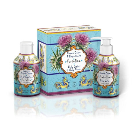 Le Maioliche Art Edition Gift Set: Portofino Shower Gel & Body Cream from EMPORIO ITALIANO