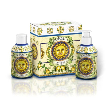 Le Maioliche Art Edition Gift Set: Taormina Shower Gel & Body Cream from EMPORIO ITALIANO