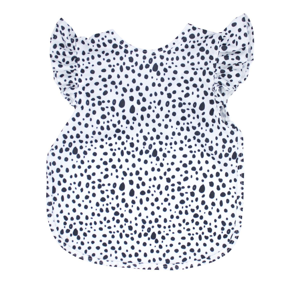Organic Dot Flutter Bapron from BapronBaby