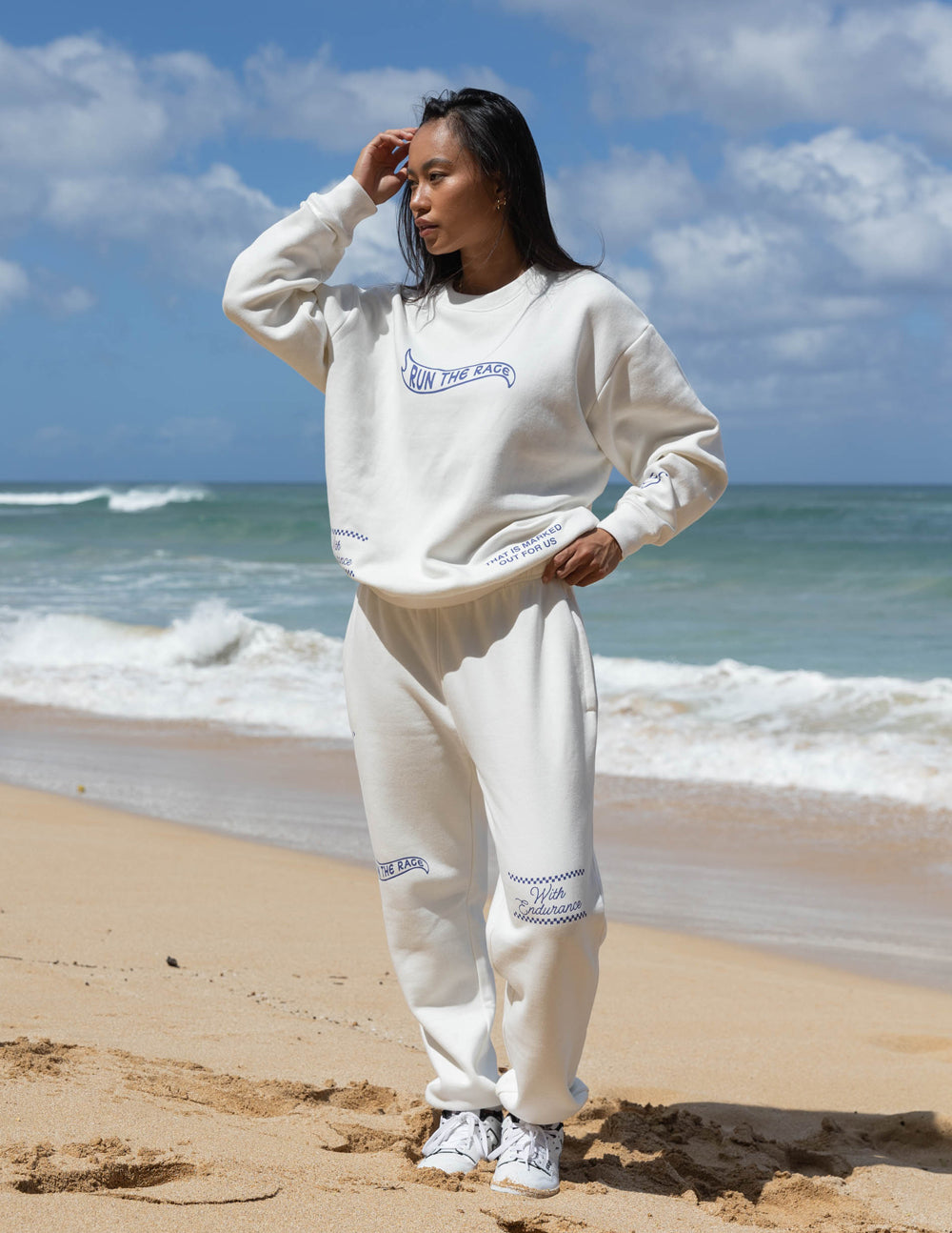 Run the Race Unisex Sweatpant from Elevated Faith
