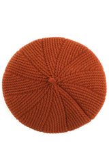 C.C SCALLOPED WAVE PATTERN BERET from Madeline Love