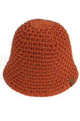 C.C Solid Knit Bucket Hat from Madeline Love
