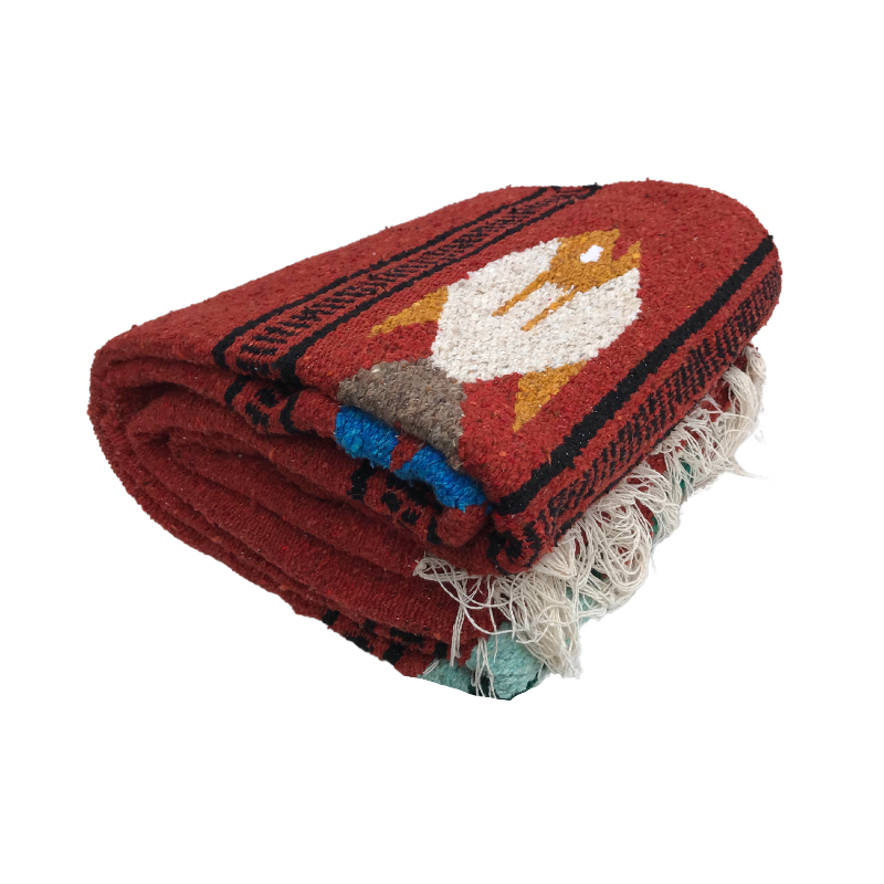 Red Earth Baja Fish Yoga Blanket from West Path