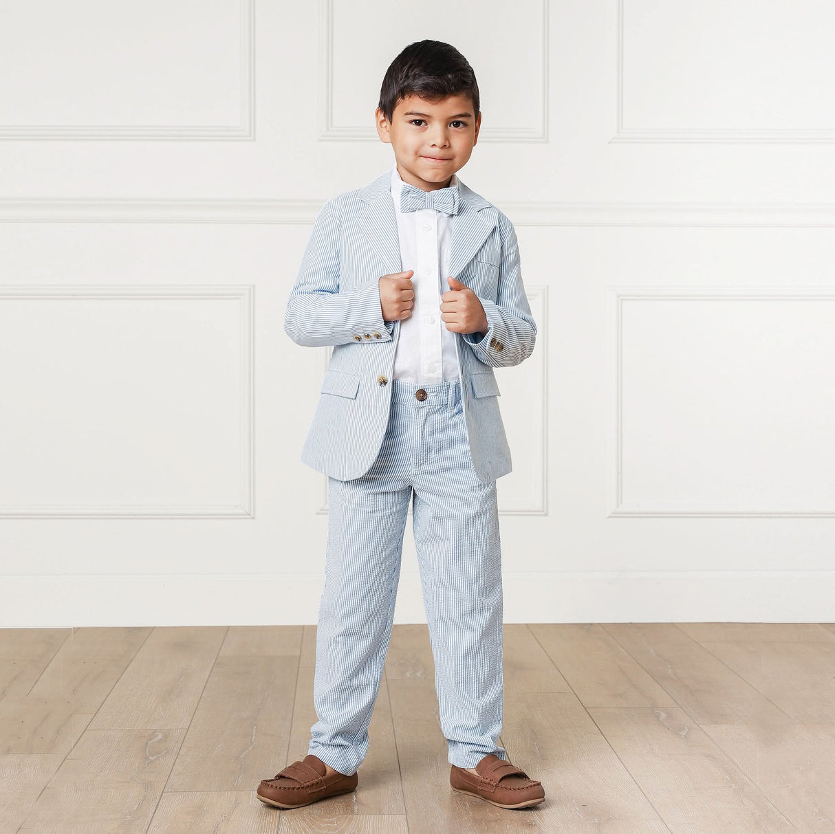 Organic Seersucker Suit Pant from Hope & Henry