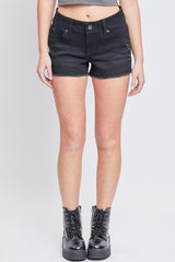 Women's WannaBettaButt Low Rise Frayed Shorts from YMI JEANS
